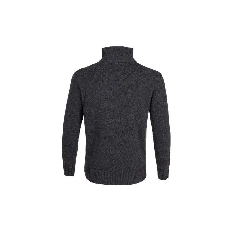 Fashionable Zipper Acrylic Fibres Sweater-1