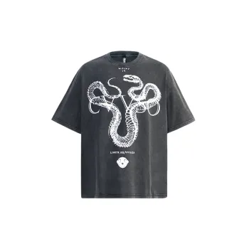 Retro Loose 100% Cotton T Shirt