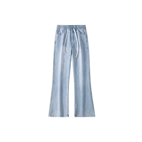 Casual Straight Leg Jeans