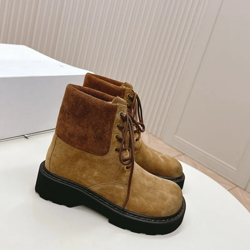 Retro Loose Casual Outdoor Boots-6