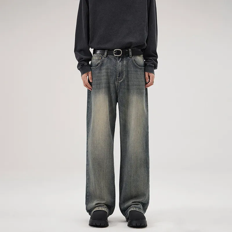 Retro Washed Jeans-2