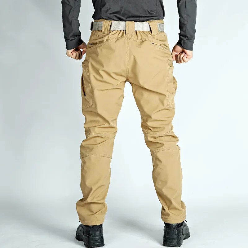 Casual Waterproof Nylon Cargo Pants-1