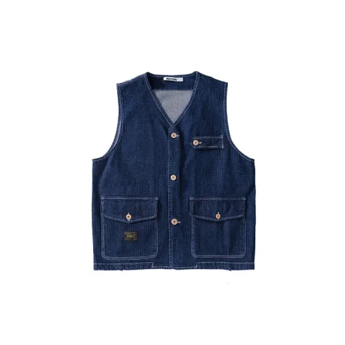 Retro Denim Casual Vest