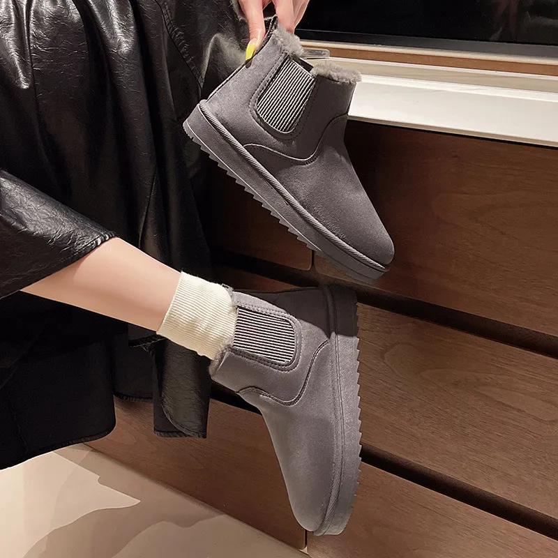Fashion Simple Snow Boots-14