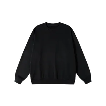 Casual Plain Cotton Sweatshirt Unisex
