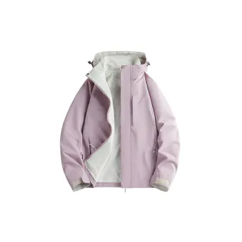 Casual Contrast Color Outdoor Jacket