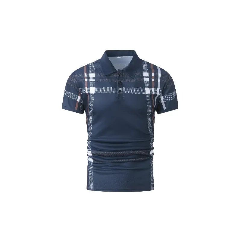 Fashionable Trendy Cotton Blended Fabric Polo-12