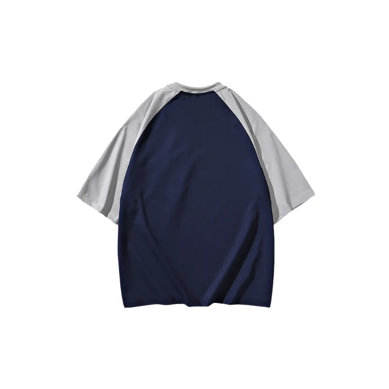Casual Loose Blended Synthetic Fabrics T-Shirt-1