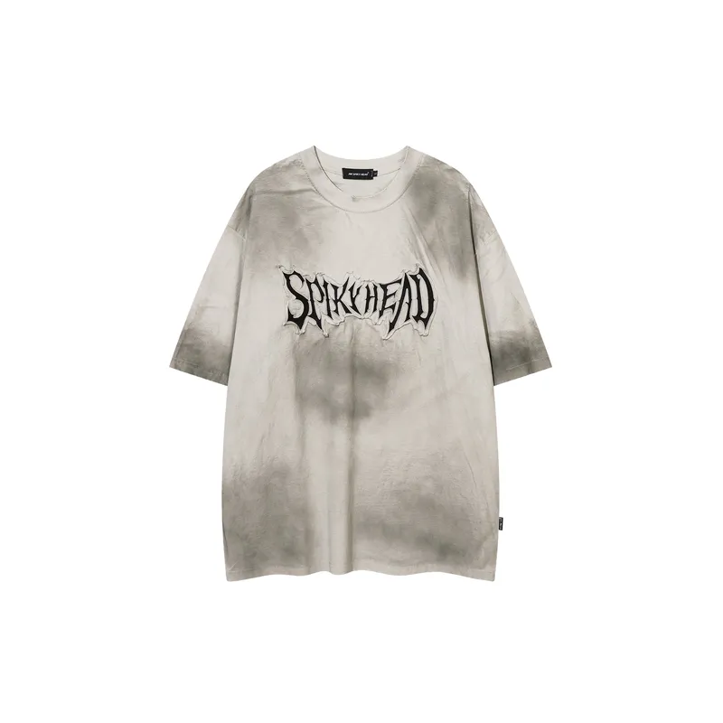 Simple Contrast Color 100% Cotton T Shirt-0