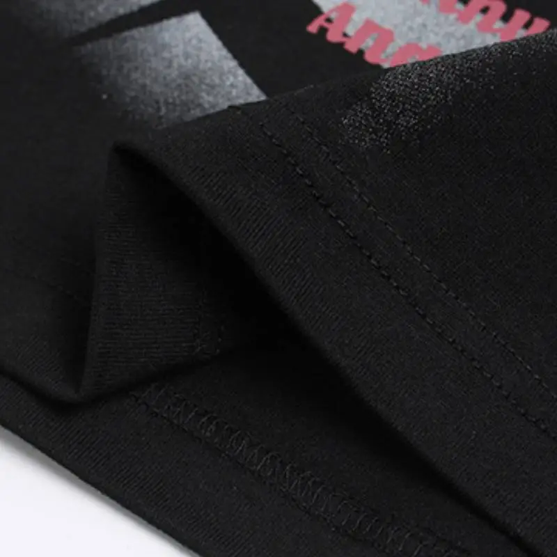 Retro Loose 100% Cotton T Shirt-2