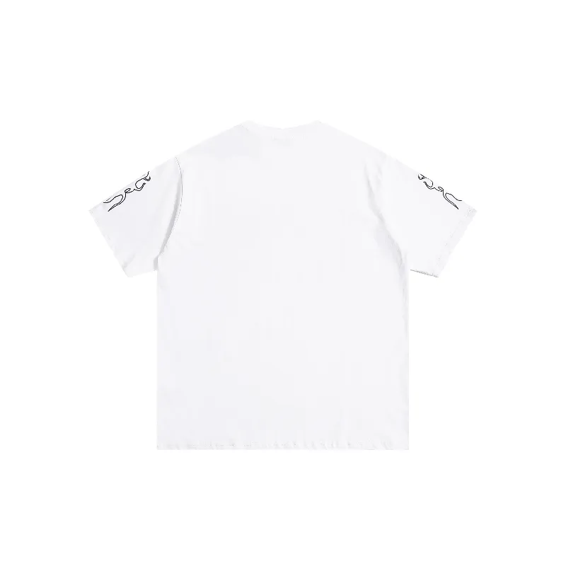 Fashionable Simple 100% Cotton T Shirt-5