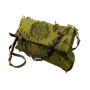 Fashionable Contrast Color Crossbody Bag