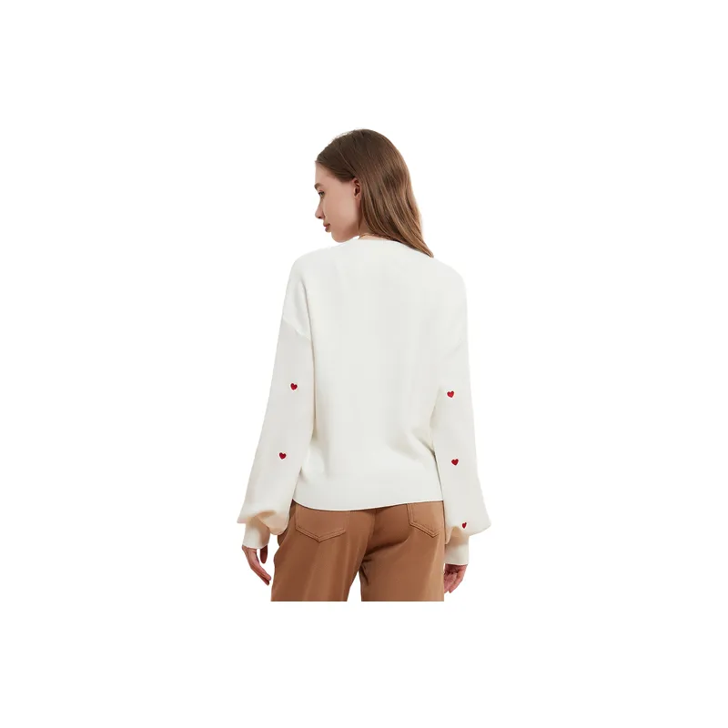 Fashionable Simple Rayon Sweater Women-1