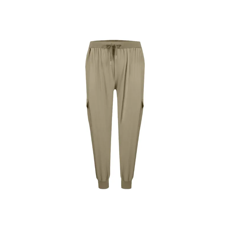 Casual Simple Bamboo Fiber Sports Pants Women-2