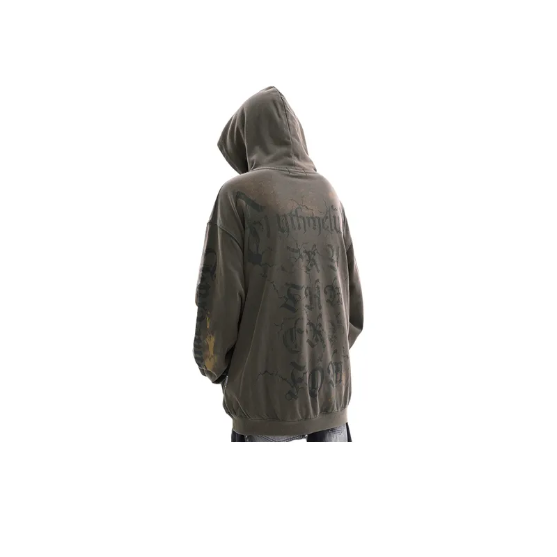 Graffiti High Street Hooded Jacket-1