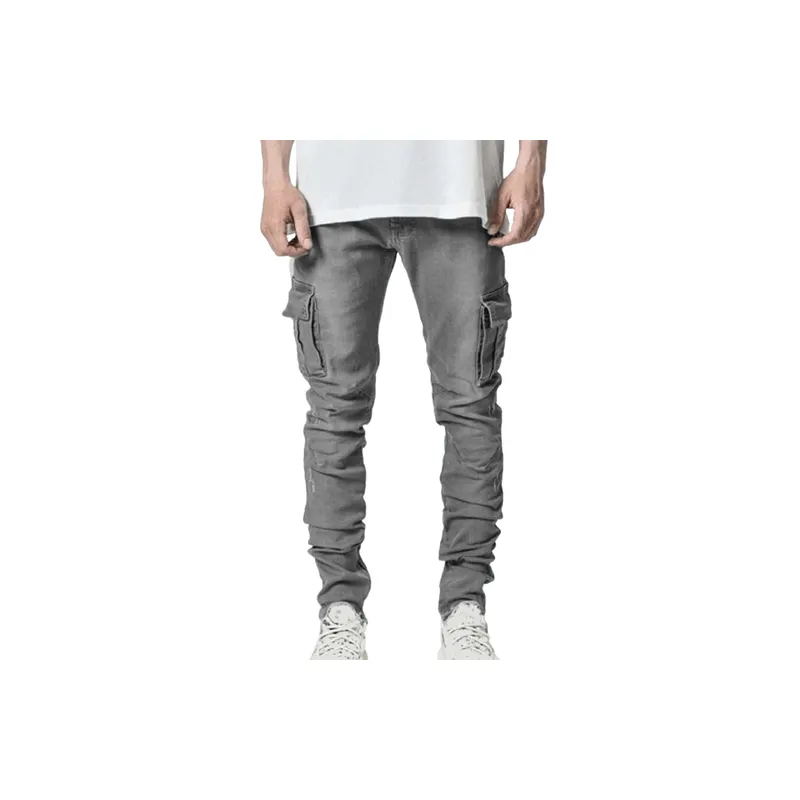Trendy Simple Jeans-2