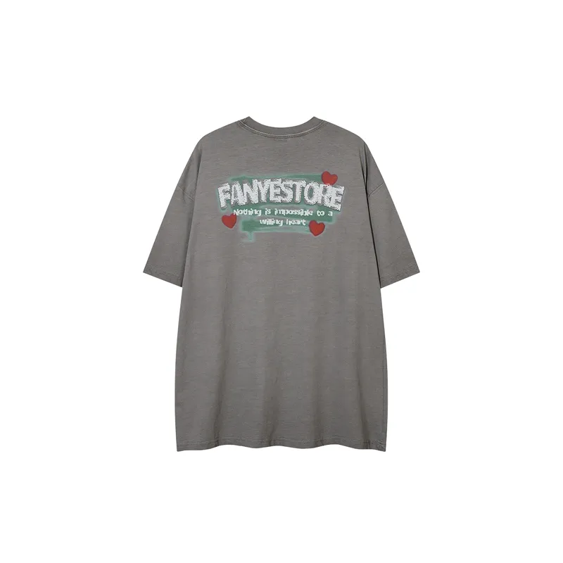 Basics Printed 100% Cotton T Shirt-1