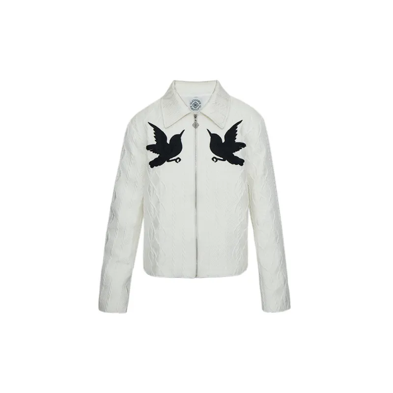 Trendy Embroidered Jacket-0