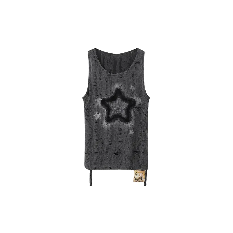 Loose Basics Cotton Vest Unisex-0
