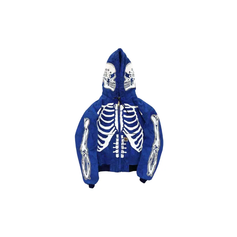 Fashionable Print Zipper Sweatshirt-4
