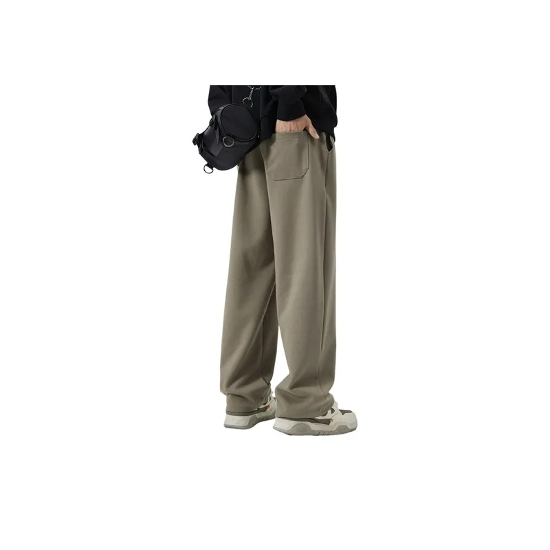 Loose Drawstring Casual Pants-7