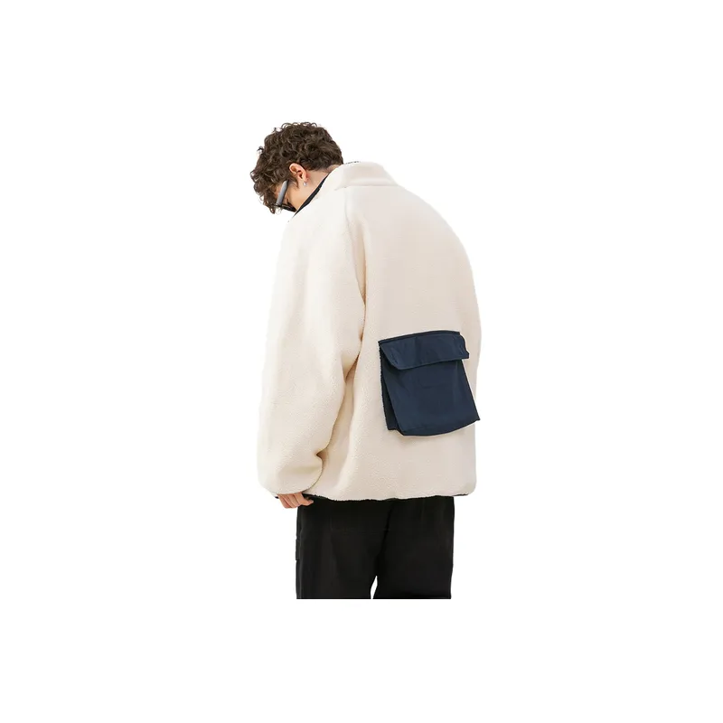 Loose fitting Multiple Pocket Workwear Cotton Jacket-2