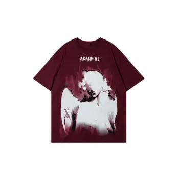 Casual Loose Combed Cotton T-Shirt