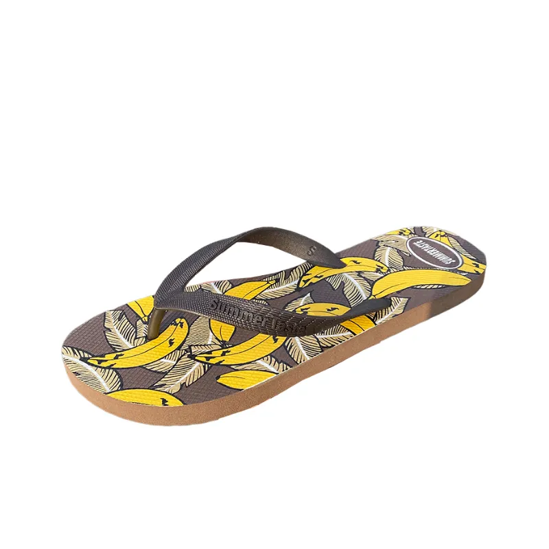 Simple All Over Print Flip Flops-8
