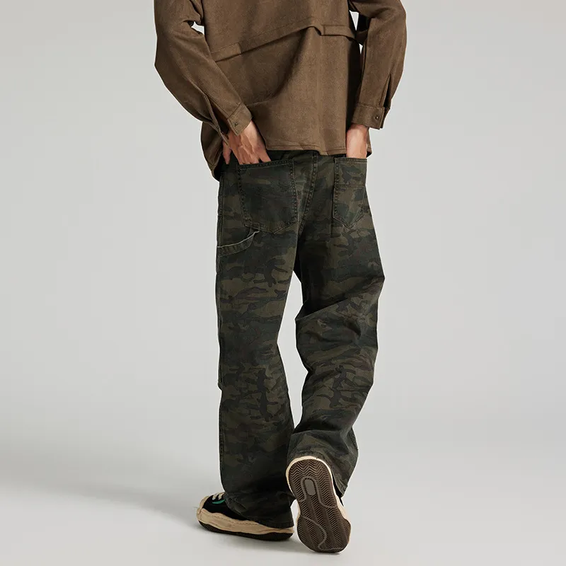 Cool Camo Cotton Cargo Pants-3