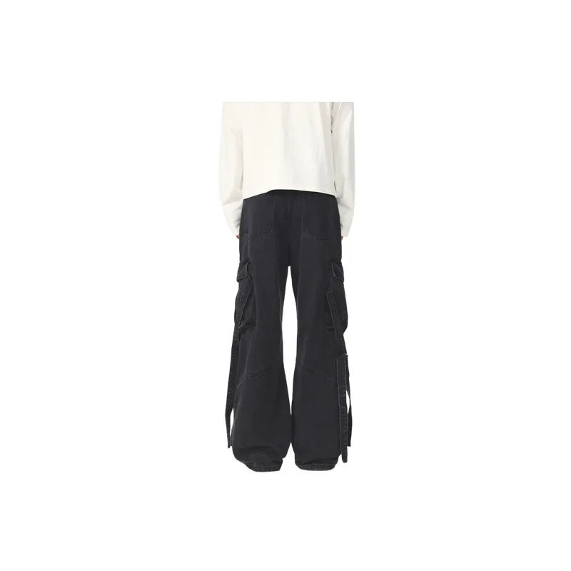 Street Retro Cargo Pants-3
