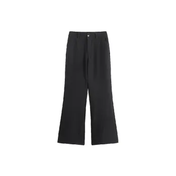 Fashionable Loose Blended Synthetic Fabrics Casual Pants