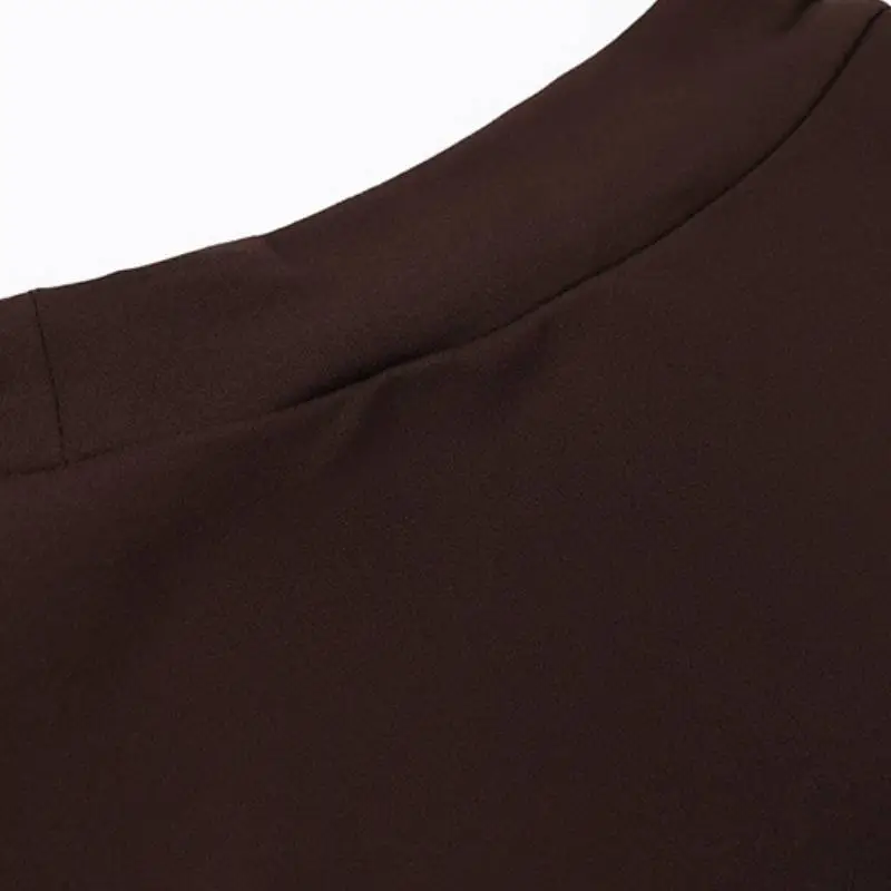 Simple Casual Bodysuit Women-2