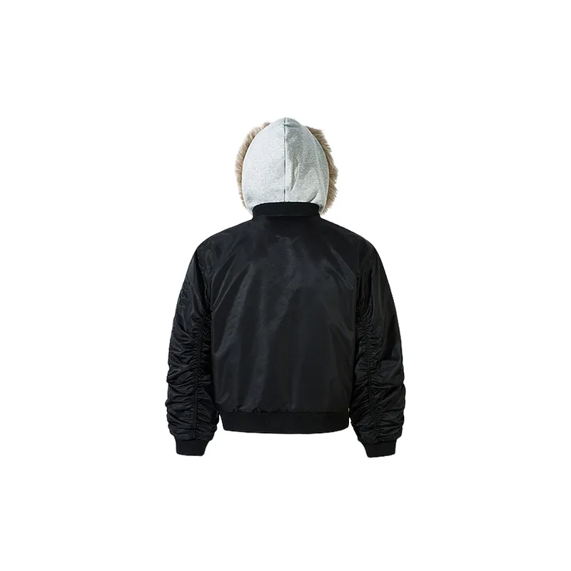 Simple Warming Quilted Jacket-5