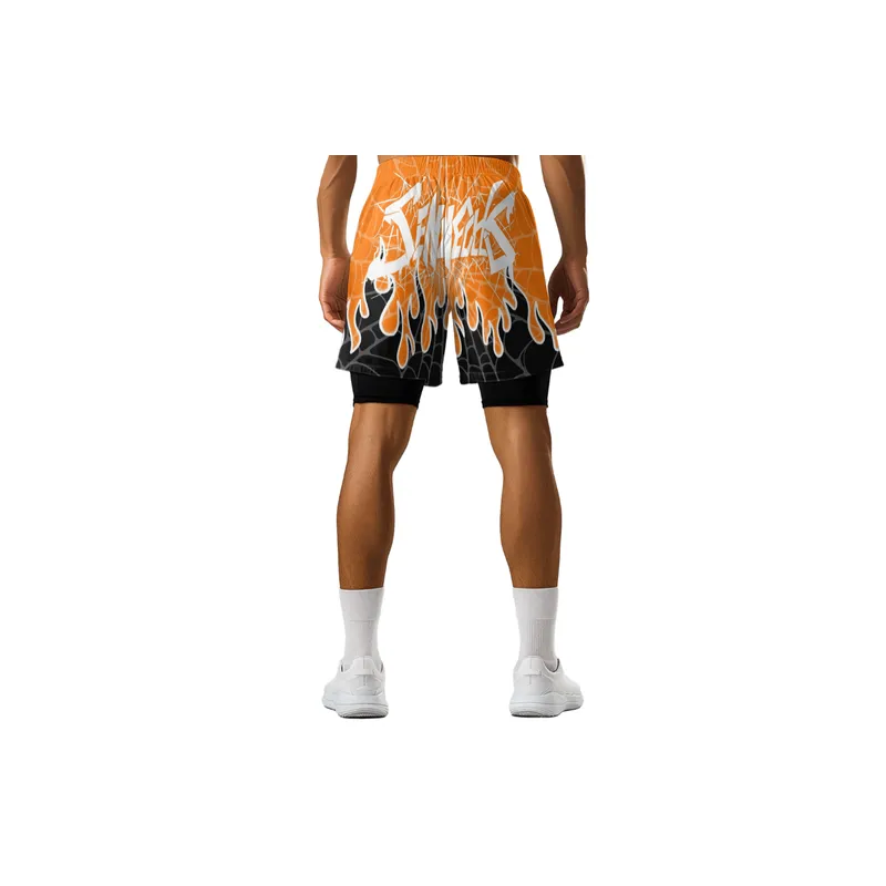 Straight Loose Casual Shorts-2