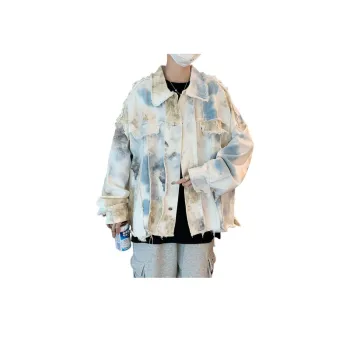 Tie Dyed Denim Jacket