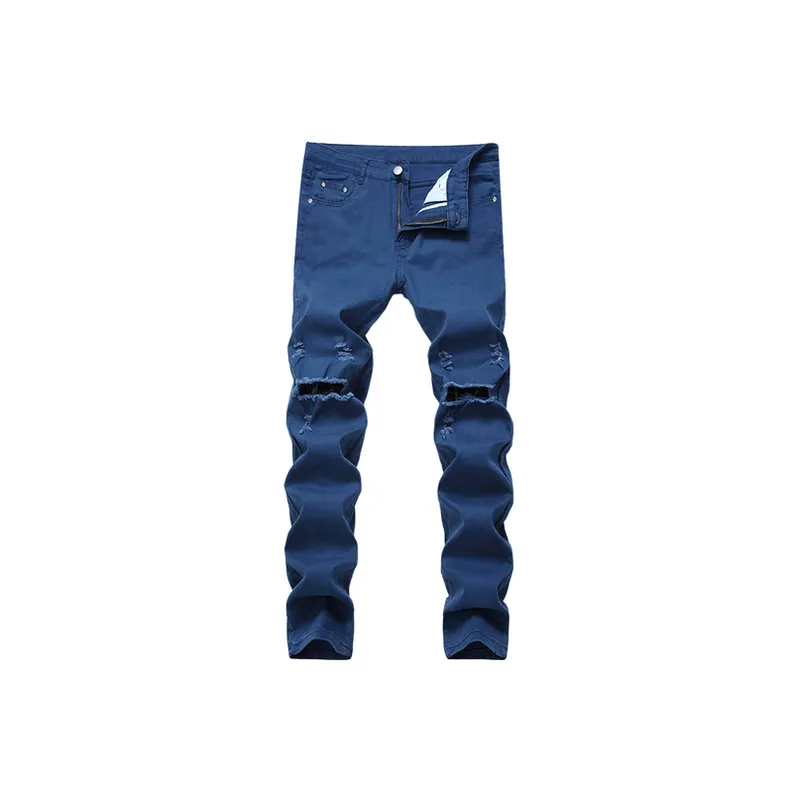 Basics Ripped Jeans-4