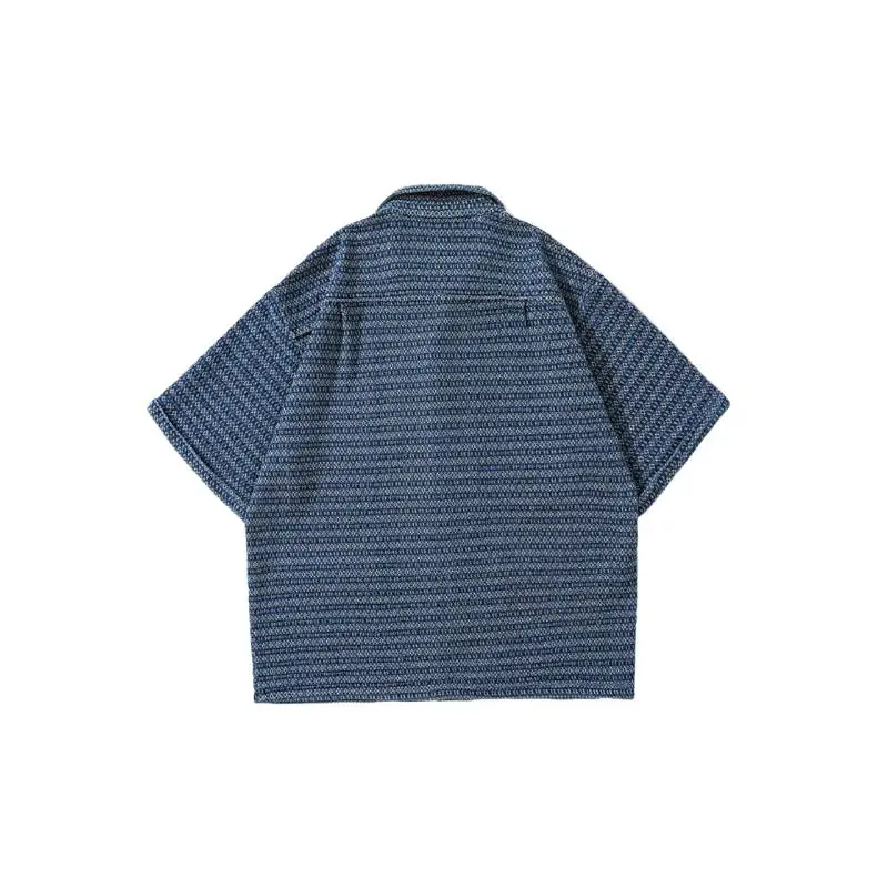 Retro Loose Denim Shirt Unisex-1