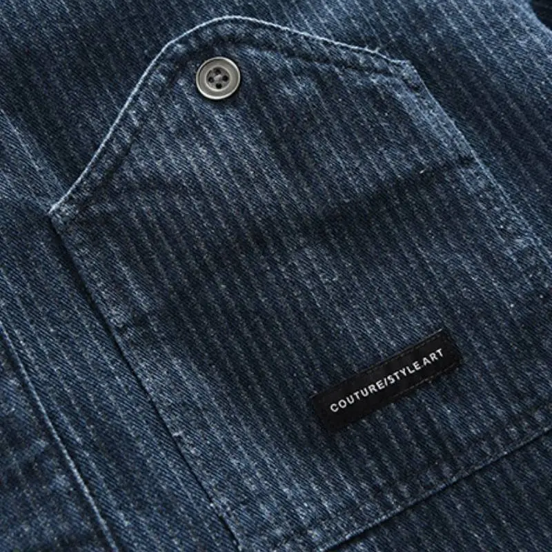 Casual Loose Combed Cotton Shirt-4