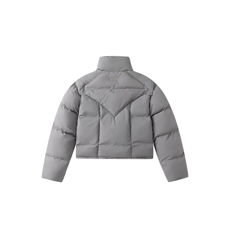 Cutting edge Warmth retaining Stand up Collar Niche Cotton Jacket-1