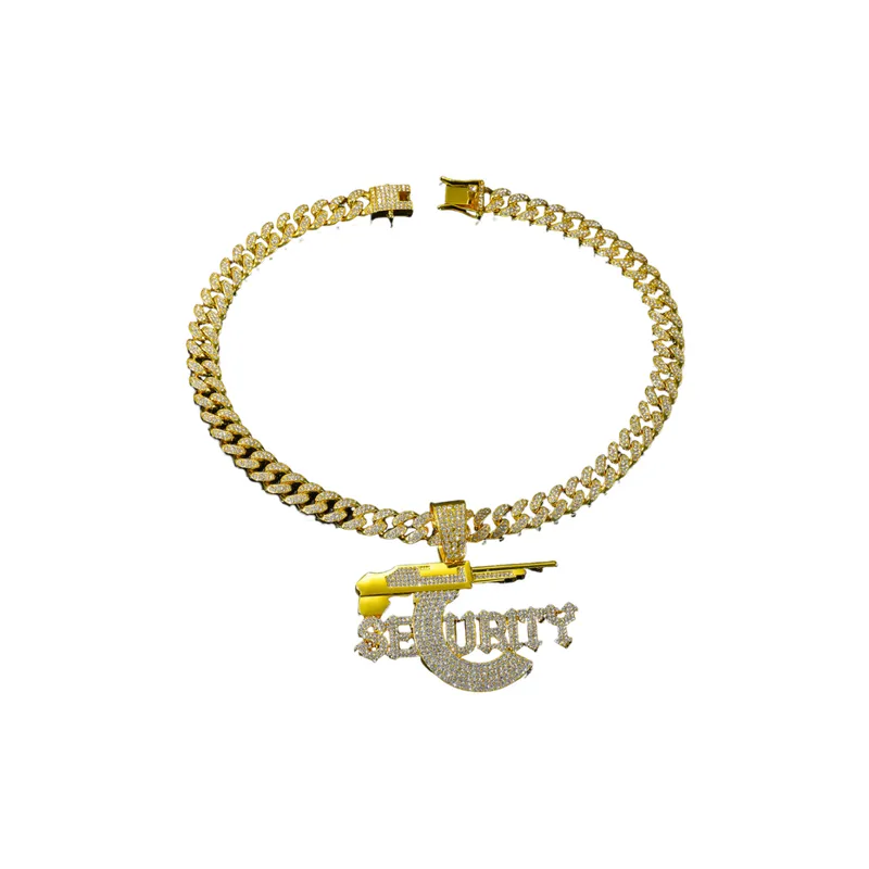 Sniper Rifle Pendant Necklace