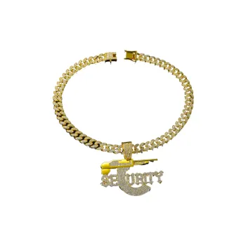Sniper Rifle Pendant Necklace
