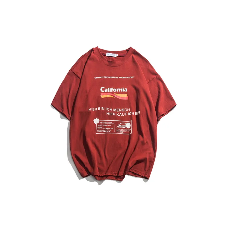 Casual Simple Oversize Short sleeved T shirt