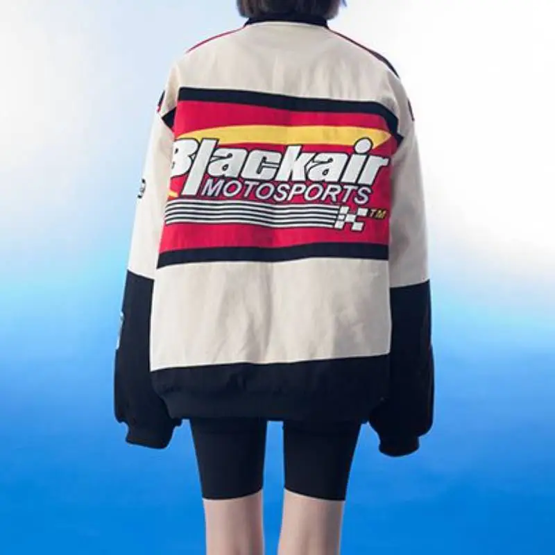 Fashionable Loose Polyester Jacket-7