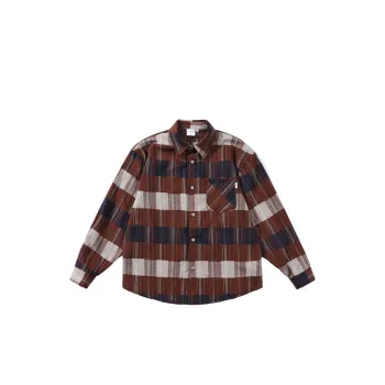 Color Line Plaid Shirt