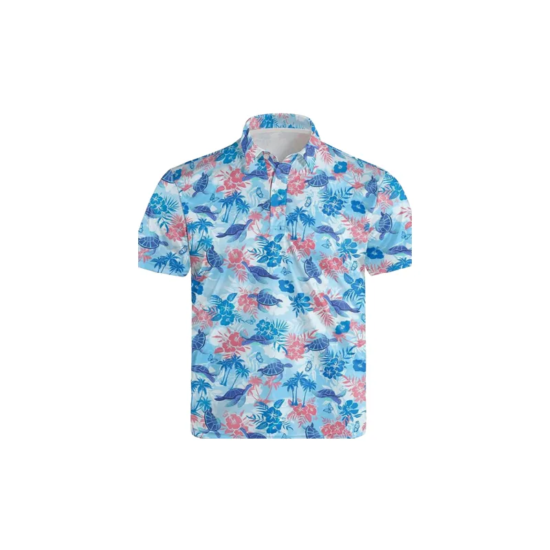 Sporty Casual Mesh Fabric Shirt-1