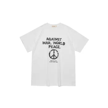 Casual Retro 100% Cotton T Shirt