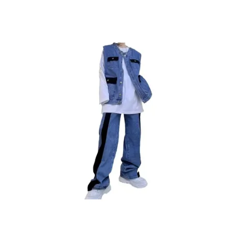 Retro Fashion Two Piece Denim Suit