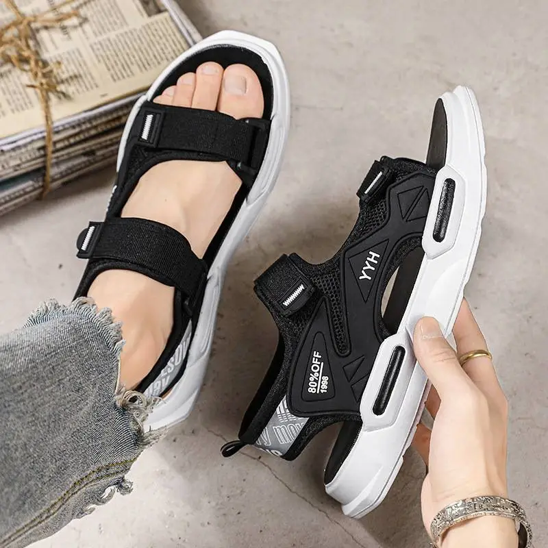 Casual Plain Beach Sandals-1