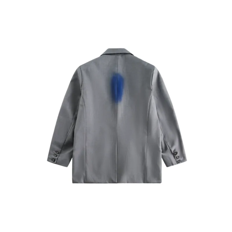Retro Casual Blended Synthetic Fabrics Jacket-1
