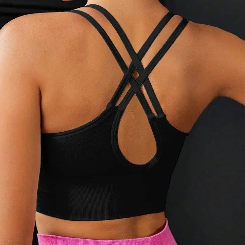 Basics Simple Blended Synthetic Fabrics Sports Underwear Women-3